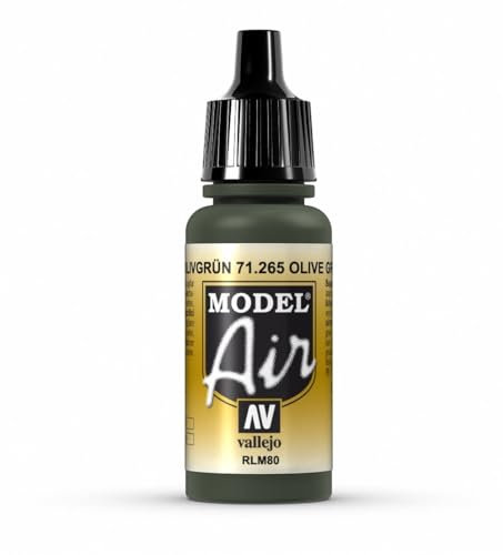 AV Vallejo Model Air 17ml -Olive Green RLM80