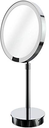 Decor Walther Just Look Standkosmetikspiegel LED, Chrom glänzend