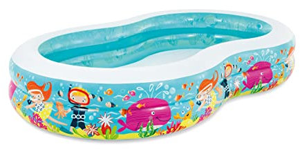 Intex 56490NP Laguna Piscina de 262 x 160 x 46 cm, multicolor