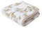 Little Unicorn - Premium 100% Baumwoll-Musselin Babydecke - atmungsaktive Steppdecke - Krabbeldecke - Kuscheldecke - handgemalte Designs 120 x 120 cm (Llama Llama)