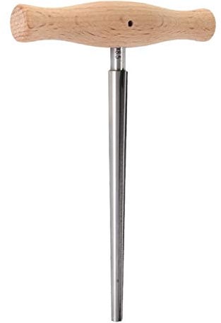 Reibahle, Violinreibahle, Portbale Violine Peg Hole Reibahle 1:30 Konus mit Holzgriff für 3/4 4/4 Violinen repariert die Geigen-Gitarrenbauer von Profesionals