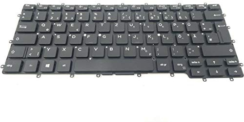 Dell Latitude 7400 2-in-1 & Latitude 9410 German QWERTZ Backlit Keyboard NNGCR
