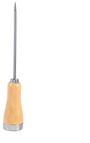 Eispickel Werkzeug, Edelstahl + Holz Eispickel für Picknicks Camping für Bars Küchen