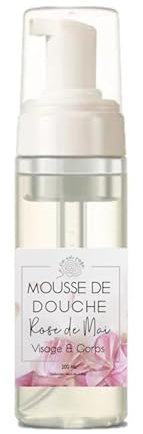 La vie en Rose- Mousse de douche naturelle à la Rose 200ml