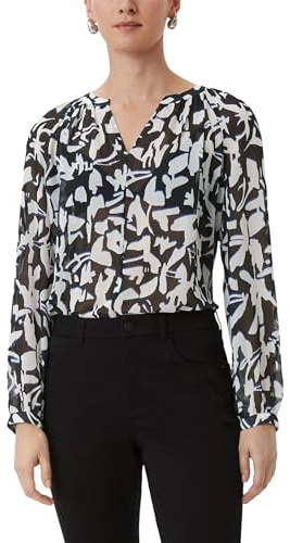 Comma Bluse aus Chiffon