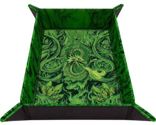Ultra PRO - Faltbare Würfelablage - Alternatives Cover-Artwork für Phandelver und darunter: der zerbrochene Obelisk für Dungeons & Dragons, perfekt für eine perfekte Rolle während des Spiels, MTG DND