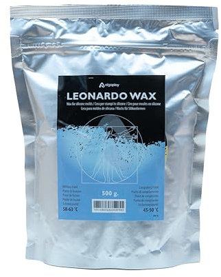 Algaplay Leonardo Wax - Cera speciale per creare candele da stampi in silicone. (500)