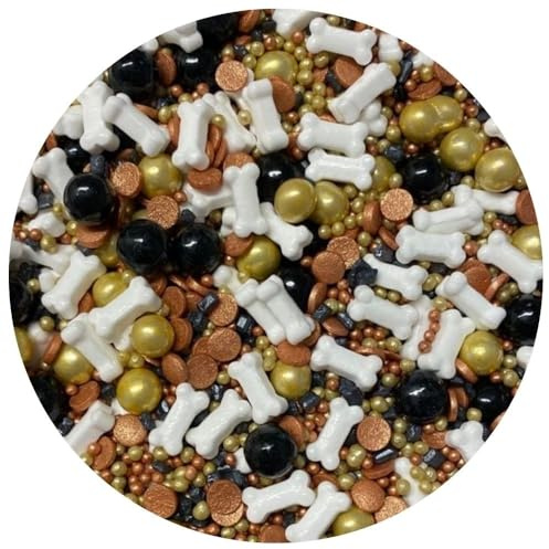 Purple Cupcakes Sprinkles Mix - DEM BONES... - Cake and Cupcake Sprinkles for Birthdays, Weddings and all occassions