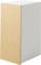 YAMAZAKI 2109 TOWER Game Console Organizer, white, Steel/Wood/Magnet/Silicone, 24.7 x 36.5 x 60.3 cm