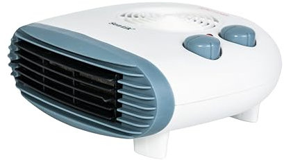 SENTIK® Fan Heater with Heat And Cool Air Function, 2kw Safe to use Electric Heater Energy Efficient For Home With Adjustable Thermostat, Overheat Protection (Design 3)