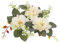 Garneck Blumen Kerzenringe Dahlie Eukalyptus Kerzenkranz Kerzen Kranz Ringe Dekokranz Seidenblumen Weidenkranz Hochzeit Kerzenhalter für Stumpenkerzen Stabkerzen Bauernhaus Landhaus Deko