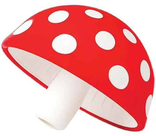 Entonnoir élégant dans la conception magique de champignon; Silicone et coffre-fort de lave-vaisselle; grand pour le remplissage de bouteille et de conteneur