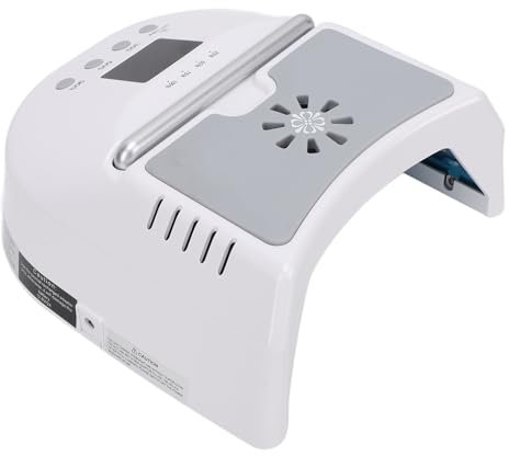 Sonew Gel-Nagellampe, LED-Nagellampe mit Infrarot-Sensor, 3 Timer, Schnell Aushärtende, Tragbare Nageltrocknerlampe für den Heimgebrauch Im Salon, Heilen Sie Mehrere Finger oder