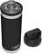YETI Rambler Bottle Chug, Vaccum Insulated Stainless Steel Bottle with Leakproof Chug Cap, Black, 18 oz (532 ml)