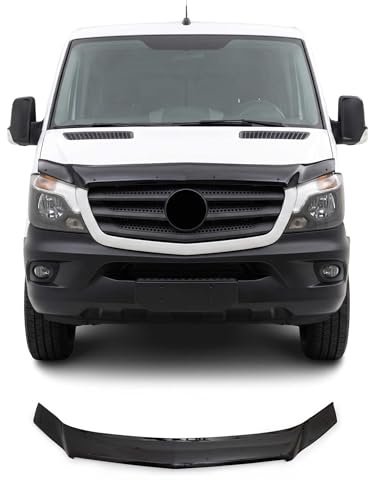 OMAC Motorhaube Deflektor für Mercedes Sprinter W906 2013-2018 Facelift | Motorhaubenschutz, Insektenschutz