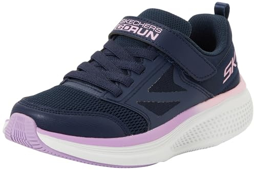 Skechers Mädchen Go Run Elevate 2.0 Find MySneaker | Athletische, luftgekühlte Goga-Matte, High-Rebound-Dämpfung, Locator-Tag-Fach