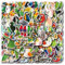 Bric Dodo 100 Stück Farbe Vögel Aufkleber Auto Laptop Telefon Gitarre Skateboard Motorrad Fahrrad Bird Stickers Set Vinyl Wasserdicht Aesthetic Aufkleber für Jugendliche Kinder Erwachsene