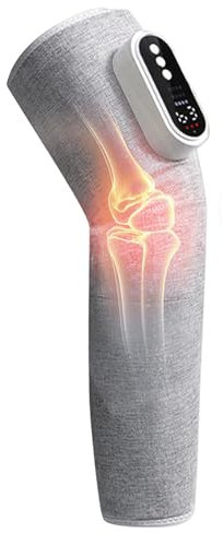 Beinmassagegerät, Wadenmassagegerät mit 3 Massagemodi, 3 Intensitätsstufen und 3 Wärmefunktionen. Einstellbare Größe Bein Massagegerät– Geschenk für Mutter, Vater oder ältere Menschen (1 Stück)