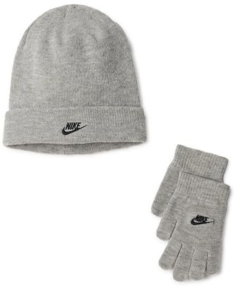 Nike Unisex Kinder Set aus Mütze und Handschuh/Fäustlingen Club Beanie and Glove/Mitten Set