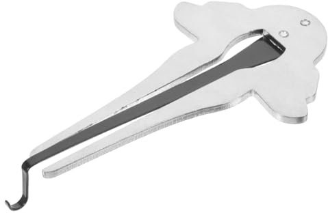 Kisangel Mundharmonika Maultrommeln Mund Musikinstrument Maultrommel für Anfänger nationales Instrument Anfängerinstrument traditionelles Instrument Harfenmund Metall Silver