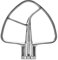 OTKSMDYY Frusta Piatta In Acciaio Inossidabile Compatibile Con KitchenAid Tilt-head E Planetaria Da 4,5-5 Qt, Accessorio For Impastare La Pasta