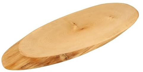 KESPER | Servierbrett Birkenholz, naturbelassene Baumscheibe | 69132 | FSC®-zertifiziertes Birkenholz | FSC® C014021