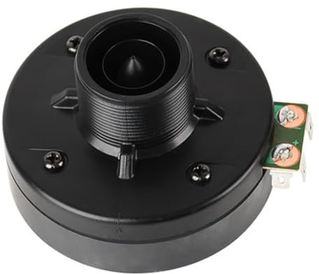 Akfldms Treble Sound Horn 80mm High Frequency Driver Speaker 50W 4 Ohm 25.5mm Corded for Stage and Dance Events