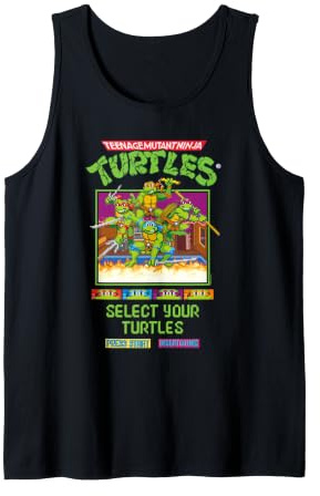 TMNT Classic Arcade Start Screen Retro Video Game Tank Top