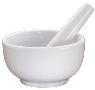 Kuchenprofi Porzellan-Mörser/Stößel, 11,4 cm