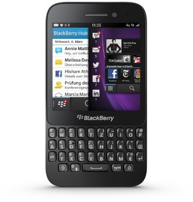 BlackBerry Q5 (black) sbloccato, senza brandizzato senza contratto [Importato dalla Germania]