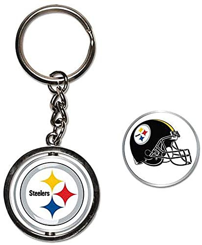 WinCraft NFL Pittsburgh Steelers Spinner Schlüsselanhänger