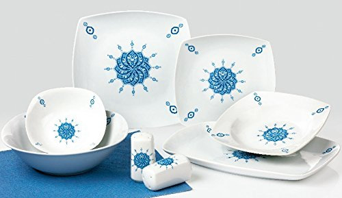 Topkapi Hünkar TK-983 - Service de table 28 pièces, pour 6 personnes
