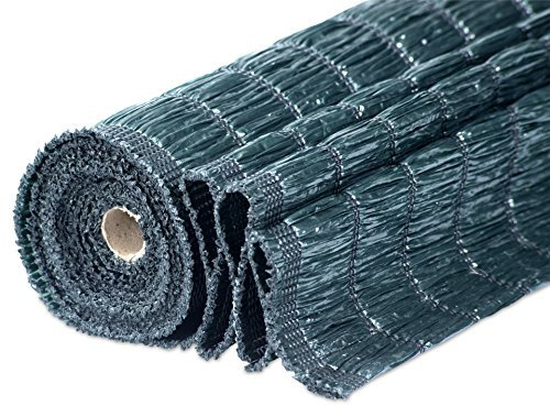 Windhager Raffia 06538 Brise-Vue pour Balcon - Aspect Raphia - Brise-Vue pour Jardin - Vert foncé - 120 x 300 cm