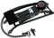 Lampa Deluxe Pompa Pedale, Nero, 120 mm