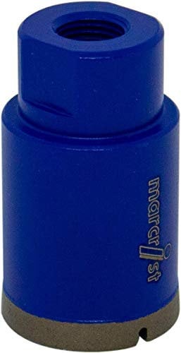 Marcrist Tile Drill PG850 Diameter 6 mm / 8 mm / 10 mm / 15 mm / 19 mm / 22 mm / 26 mm / 32 mm / 36 mm / 53 mm / 58 mm / 65 mm / 70 mm / 80 mm / 112 mm - Tiles, Porcelain Stoneware Clinker Natural Stone Granite Marble Ceramic Terracotta - Perfect for Tilers