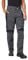 pka BESTWORK Arbeitshose Herren mit Stretch-Bund & Kniepolster-Taschen in Grau/Schwarz Größe 54