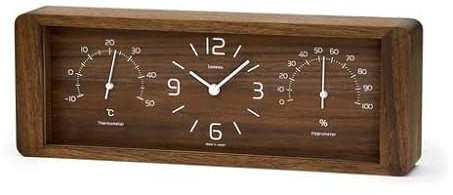 Lemnos LC11-06 BW Uhr Yokan, braun