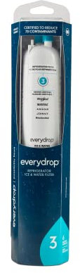 everydrop by Whirlpool Ice and Water Refrigerator Filter 3, EDR3RXD1, Single-Pack