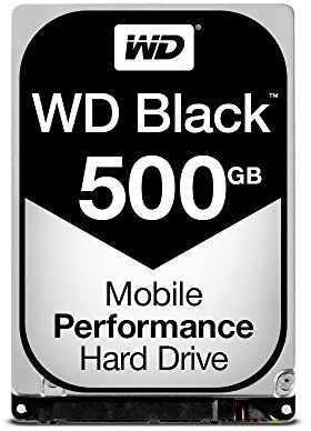 Western Digital 500GB Serial ATA HDD Hard Drive wd5000lplx Black