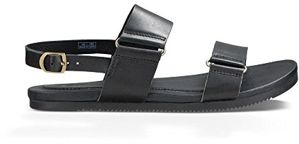 Teva Avalina Sandal Leather W's Damen Sport- & Outdoor Sandalen, Schwarz (black 513), EU 38