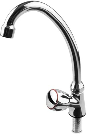 ALFA 19700 – Wasserhahn girat. Temperaturregler C/Rohr hoch Freg. 20 cm