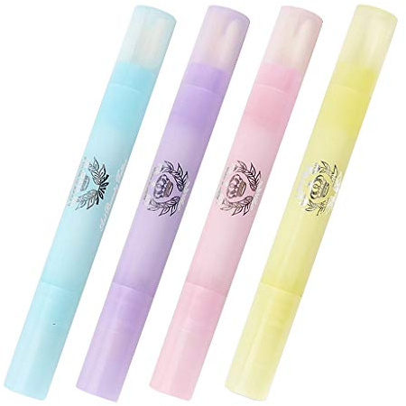 Nagellack Korrekturstift + 3 Austauschbare Ersatzspitzen für Manikuere Nagel Art Nageldesign