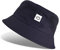 Voqeen Cappellino da Pescatore Unisex Uomo Estate Reversibile Pescatore Cappelli Donne Frutta Stampa Pieghevole Esterno Moderno Cappellino Protezione UV (Nero)