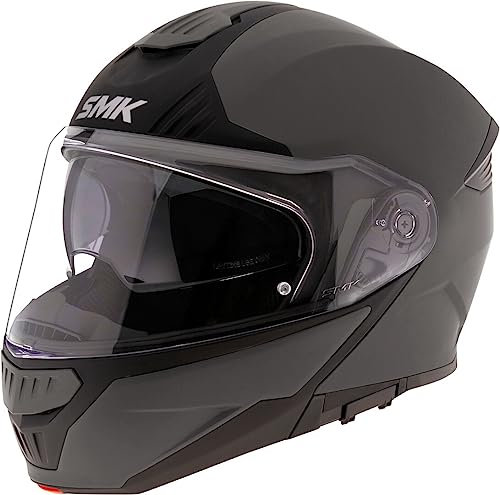 SMK CASCO DA MOTO SMK, GULLWING GRIGIO S