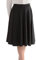 Damen Maxi Skater Rock Basic A-Linie Dehnbar Ausgestellter Langer Flowy Rock Mehrere Farben Plus Size Curve 36-50, weiß, 34-36 (as3, numeric, numeric_38, numeric_40, regular, regular, Schwarz)