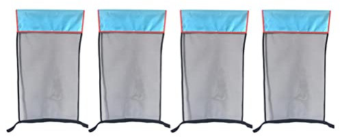 4 Stück Schwimmende Netz Tasche Schwimmnudeln Schwimmende Hängematte Schwimmnetz Schwimmender Netzstuhl Liegestuhl Liegestühle Für Erwachsene Haupt Polyester Kind Zubehör