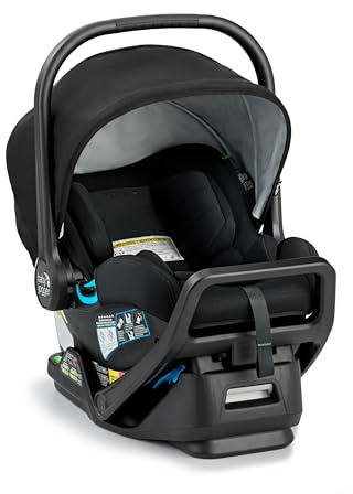 Baby Jogger City GO 2 Infant Car Seat, Lunar Black – Lightweight Rear-Facing Infant Car Seat, Travel System Compatible, Taxi-Safe