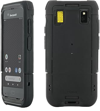 Mobilis Rugged Case for Honeywell CT45 - CT45XP Mobile Computer Black | Shockproof Military Grade Drop Protection Cover made with Recycled Materials - Anti-microbial - Compatible Docking - Black