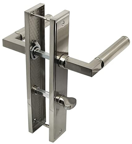 Häusler Onlinehandel GmbH Türbeschlag 2310 Camilla LS WC Nickelmatt Baustil Türdrücker Türklinke Türgriffe