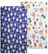 Spannbetttuch für Kinderbett 2 Pack 60x120cm 100% Baumwolle Matratzenschoner Kinderwagen Matratzenbezug Atmungsaktiv Bettlaken